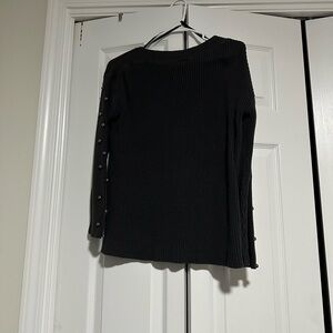 LOFT Navy Crew Neck Sweater